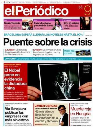 EL PERIÓDICO, 09-10-2010.