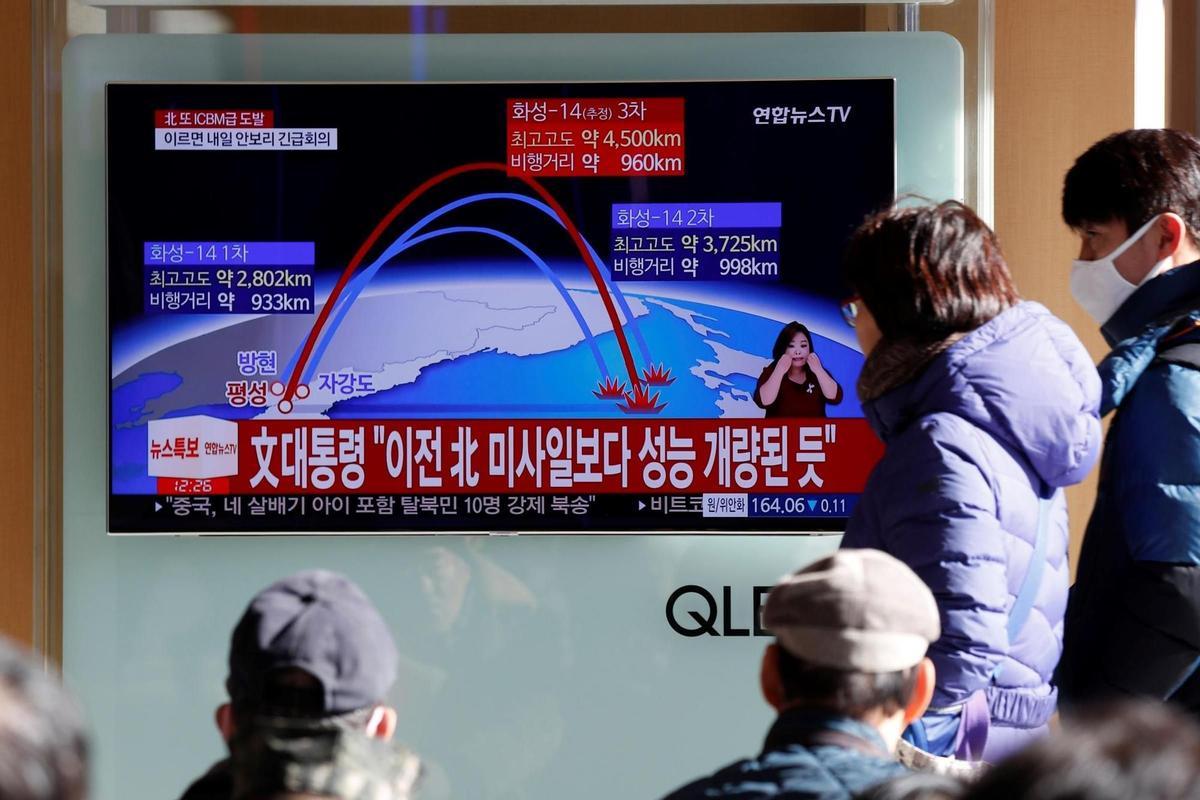 Corea del Nord llança el seu segon míssil en menys d’una setmana