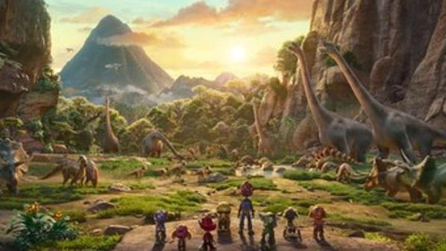 La Patrulla Canina: La Dino película