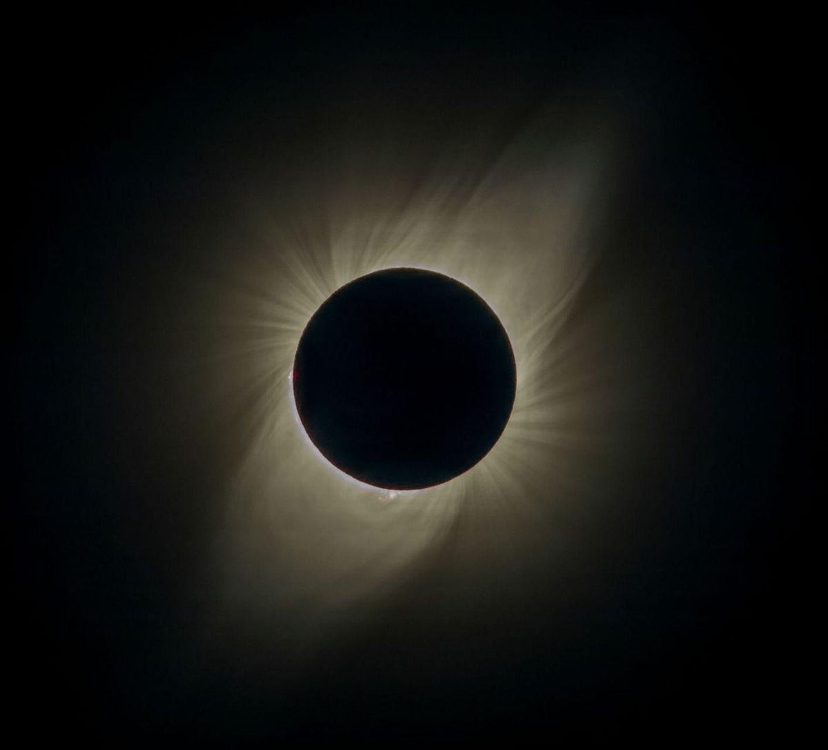 Eclipse total de sol en Chile en 2019. | // ÓSCAR BLANCO