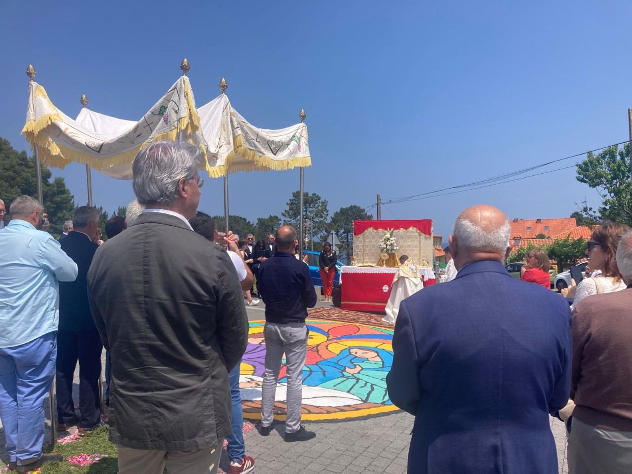 Así se vive este finde la fiesta de Sacramento en San Vicente de O Grove.