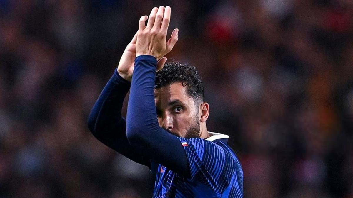 Rayan Cherki, jugador de Francia