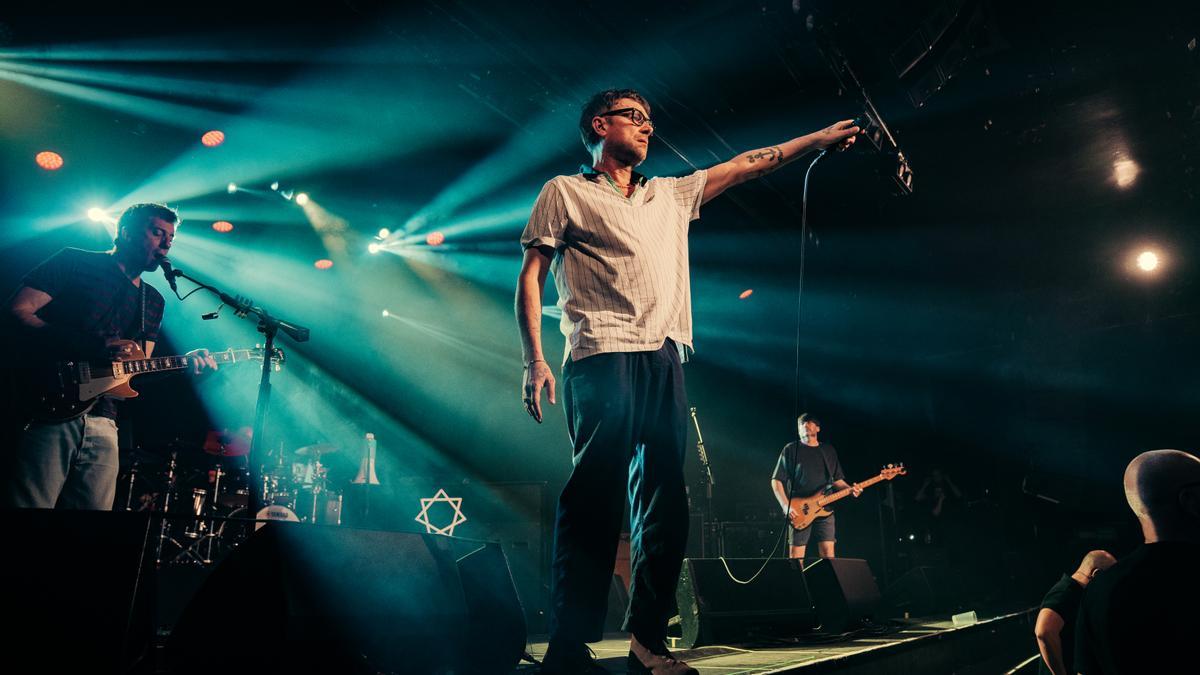 Blur, durante su concierto de este viernes en La Riviera como parte de la programación de Primavera Sound Madrid.