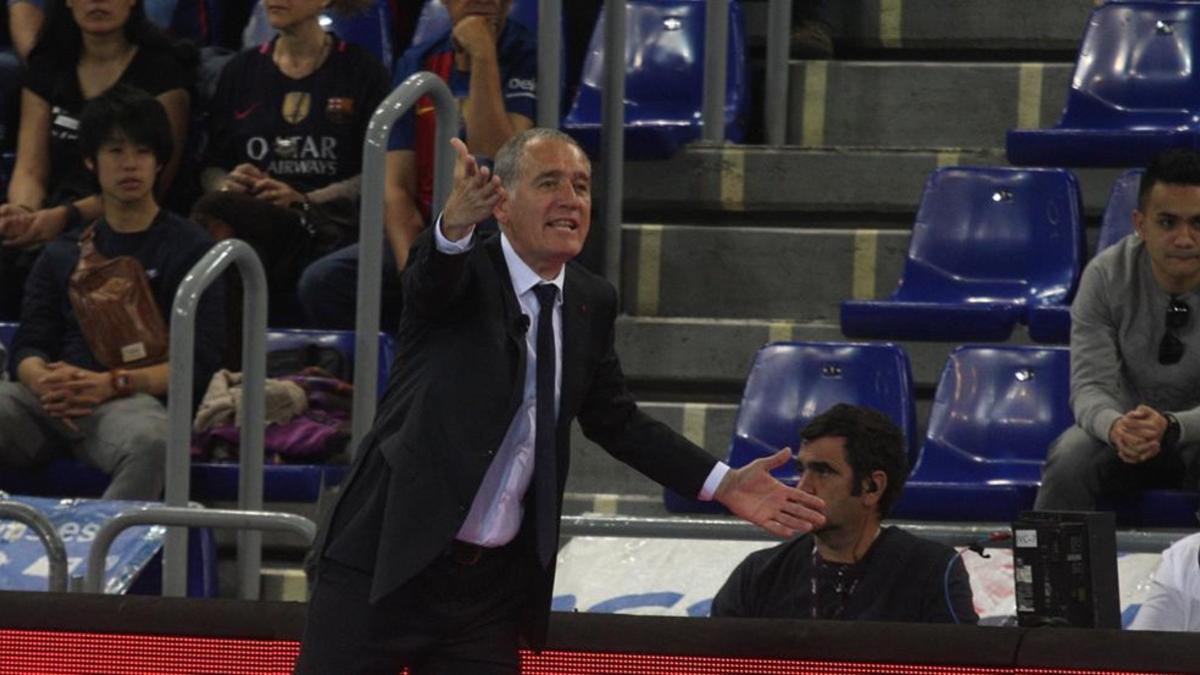 Andreu Plaza criticó la actitud de sus jugadores ante Magna