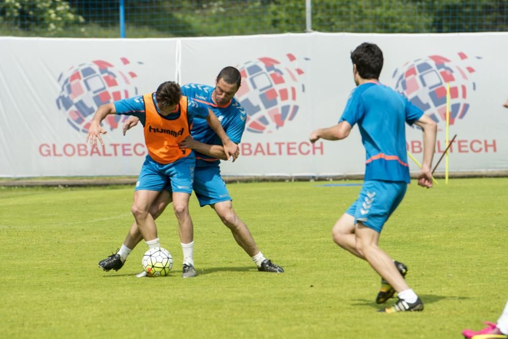 Entrenamiento del Real Oviedo