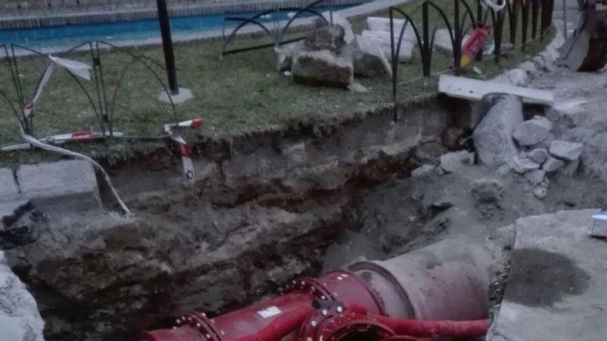 Emasa tubería estación de bombeo agua