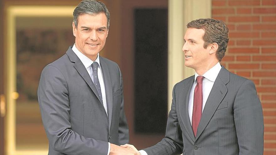 Casado anima a Cs a permitir la investidura para esquivar a ERC