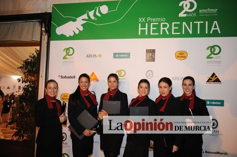 Acto de entrega de los Premios Herentia, organizados por Amefmur