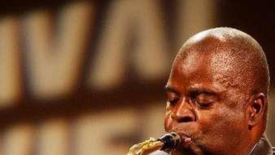 Maceo Parker, en un concierto en Oviedo.