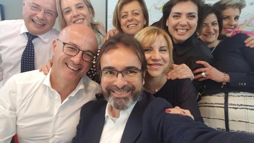 El último selfie del equipo de PAS