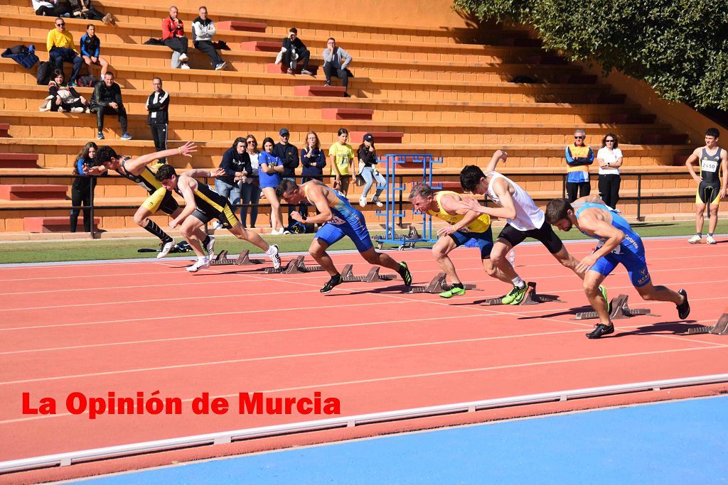 Regional absoluto y sub-23 de atletismo en Lorca (I)