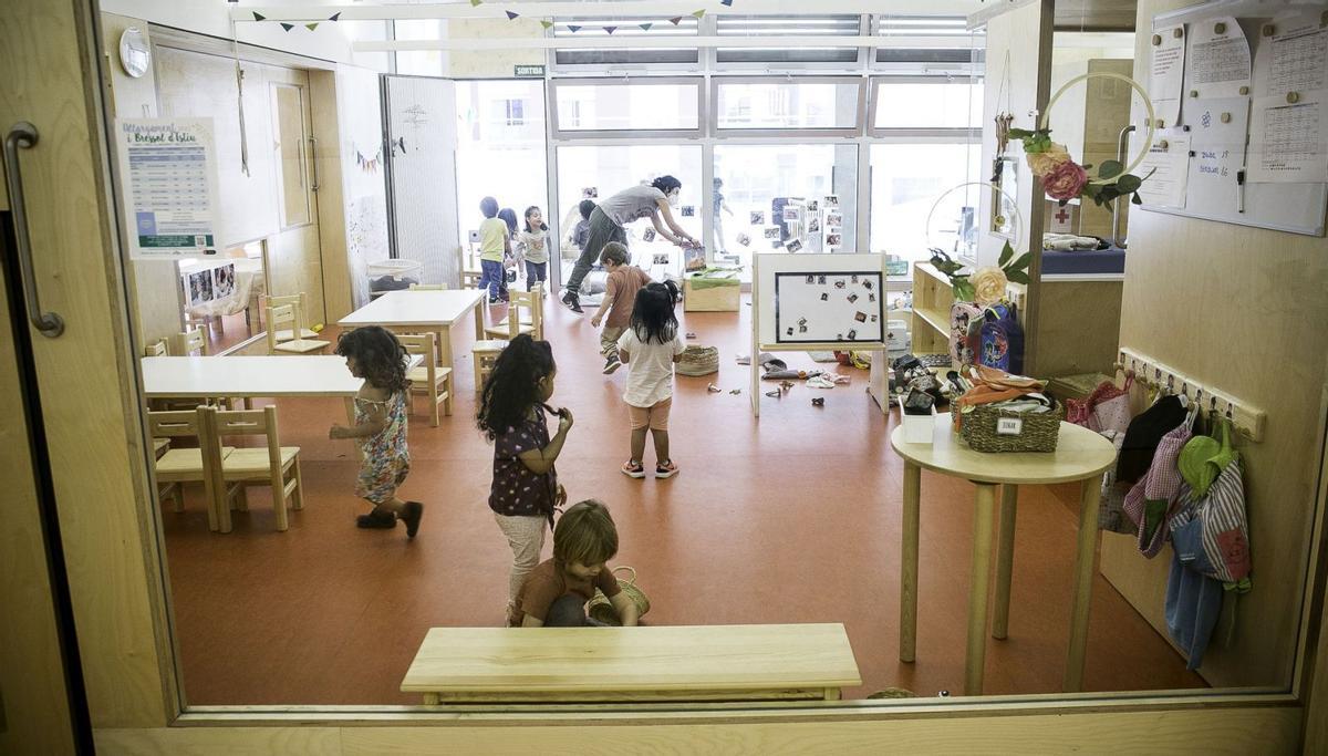 L’escola serà gratuïta el curs que ve per als nens a partir d’1 any L’escola serà gratuïta el curs que ve per als nens a partir d’1 any