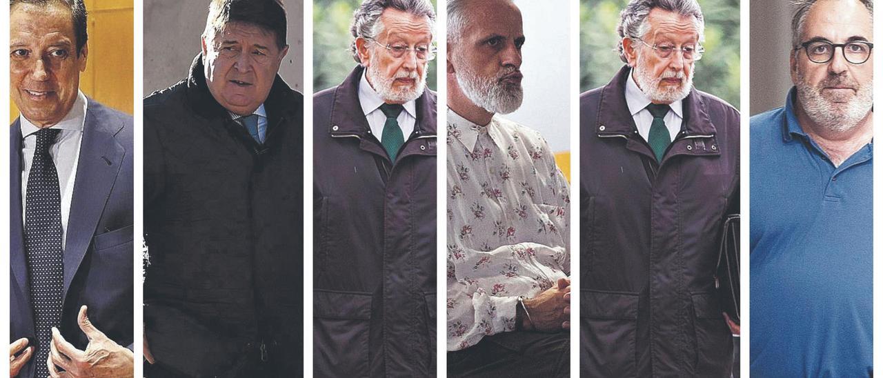 La Audiencia de València juzgará a los expresidentes de la Generalitat Eduardo Zaplana y José Luis Olivas y al exvicealcalde de València Alfonso Grau a partir del próximo mes de enero