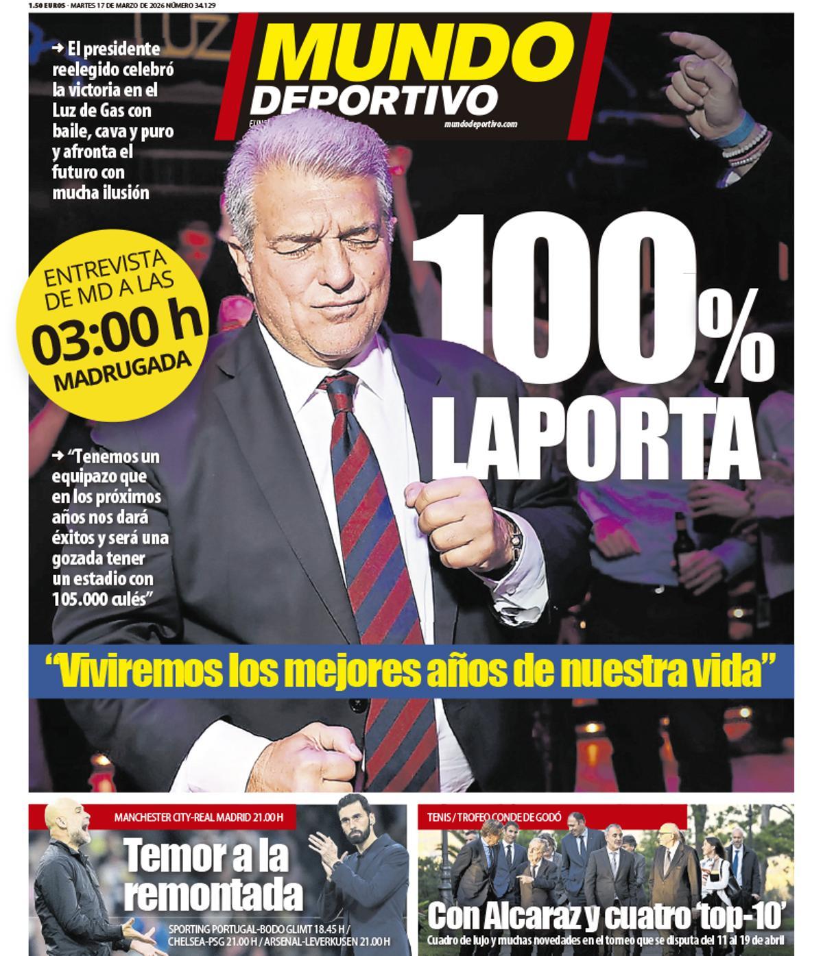 Las portadas de la prensa deportiva de hoy