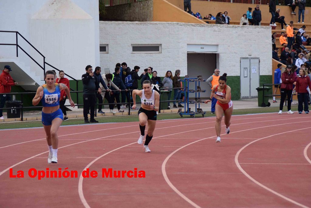 Regional absoluto y sub-23 de atletismo en Lorca