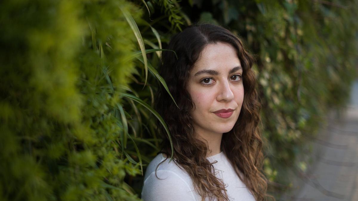 Maria Jaume actua al Portalbalau de l'Escala.