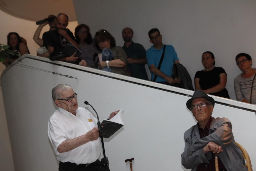 Inauguración de la exposición de Alejandro Mieres en el Museo Baroja