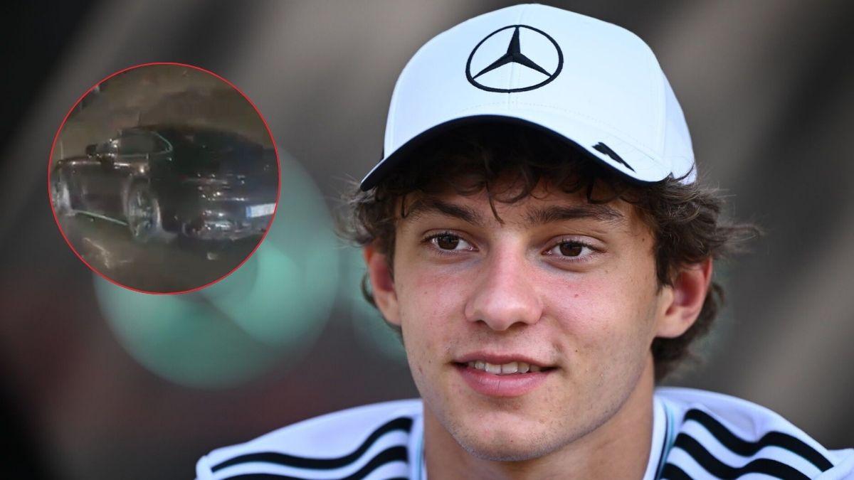 El accidente de Antonelli