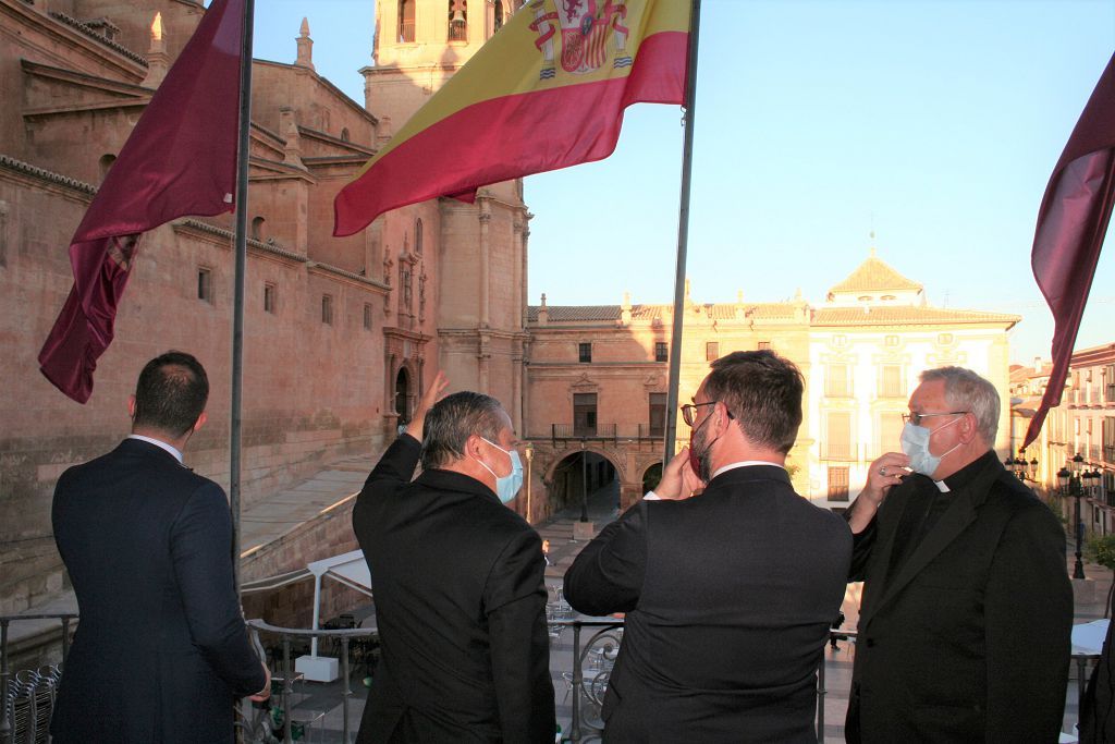 El nuncio del Papa Francisco se interesa por la reconstrucción de Lorca