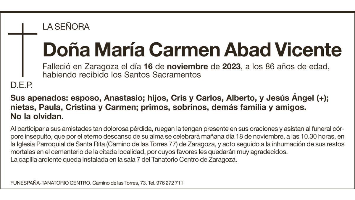 María Carmen Abad Vicente