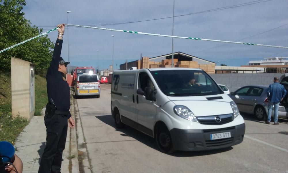 Dos muertos en el incendio de un caserío en l'Alcúdia