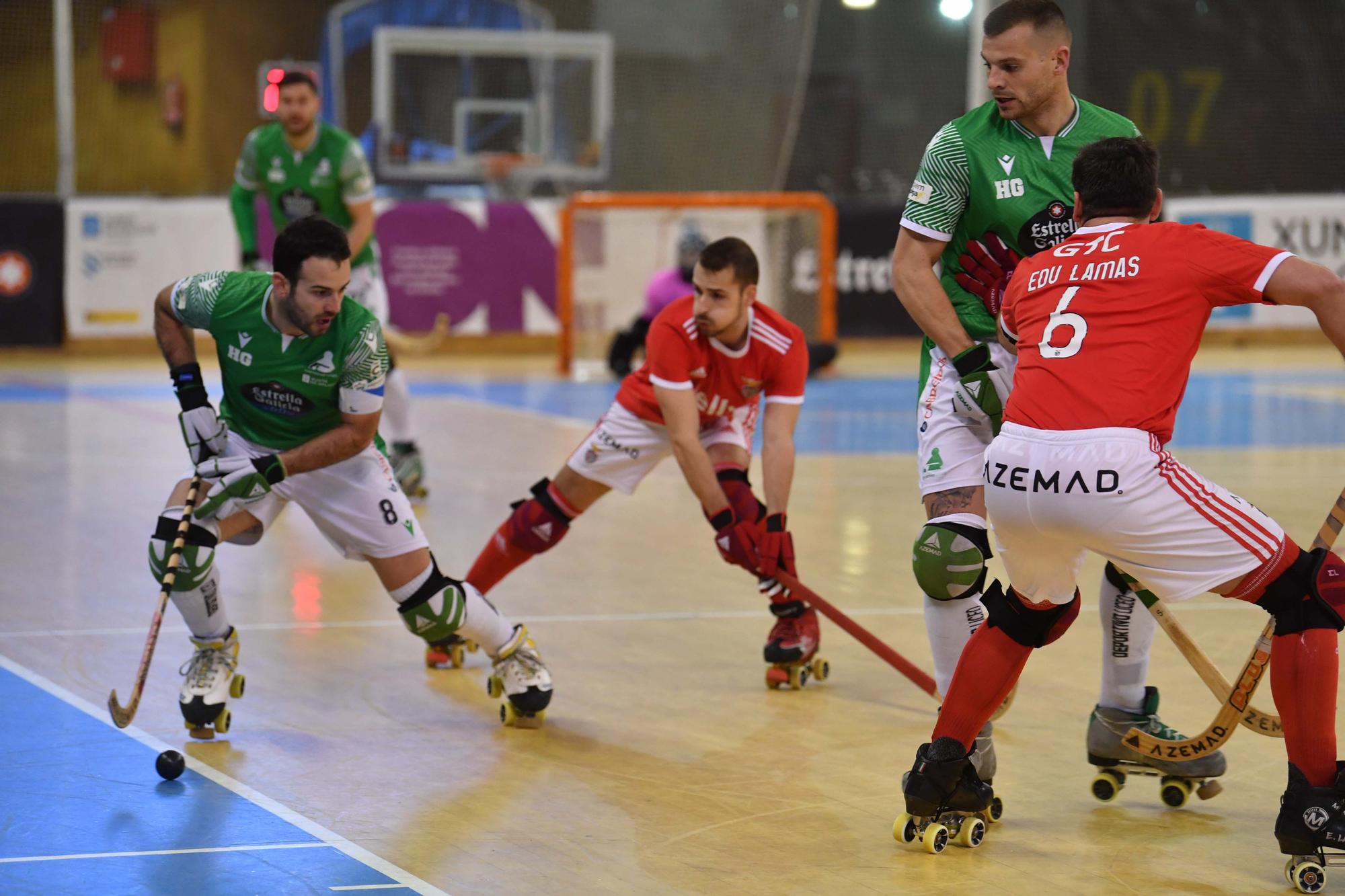 Liceo y Benfica empatan (3-3) en A Coruña