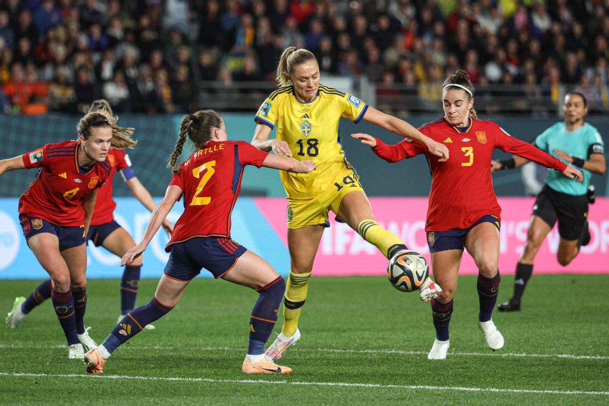 España vence a Suecia y pasa a la final del Mundial