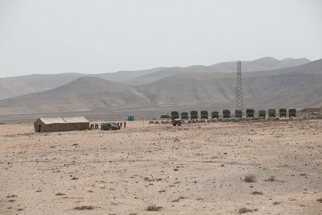 FUERTEVENTURA - MANIOBRAS MILITARES EN FUERTEVENTURA - 26-07-16