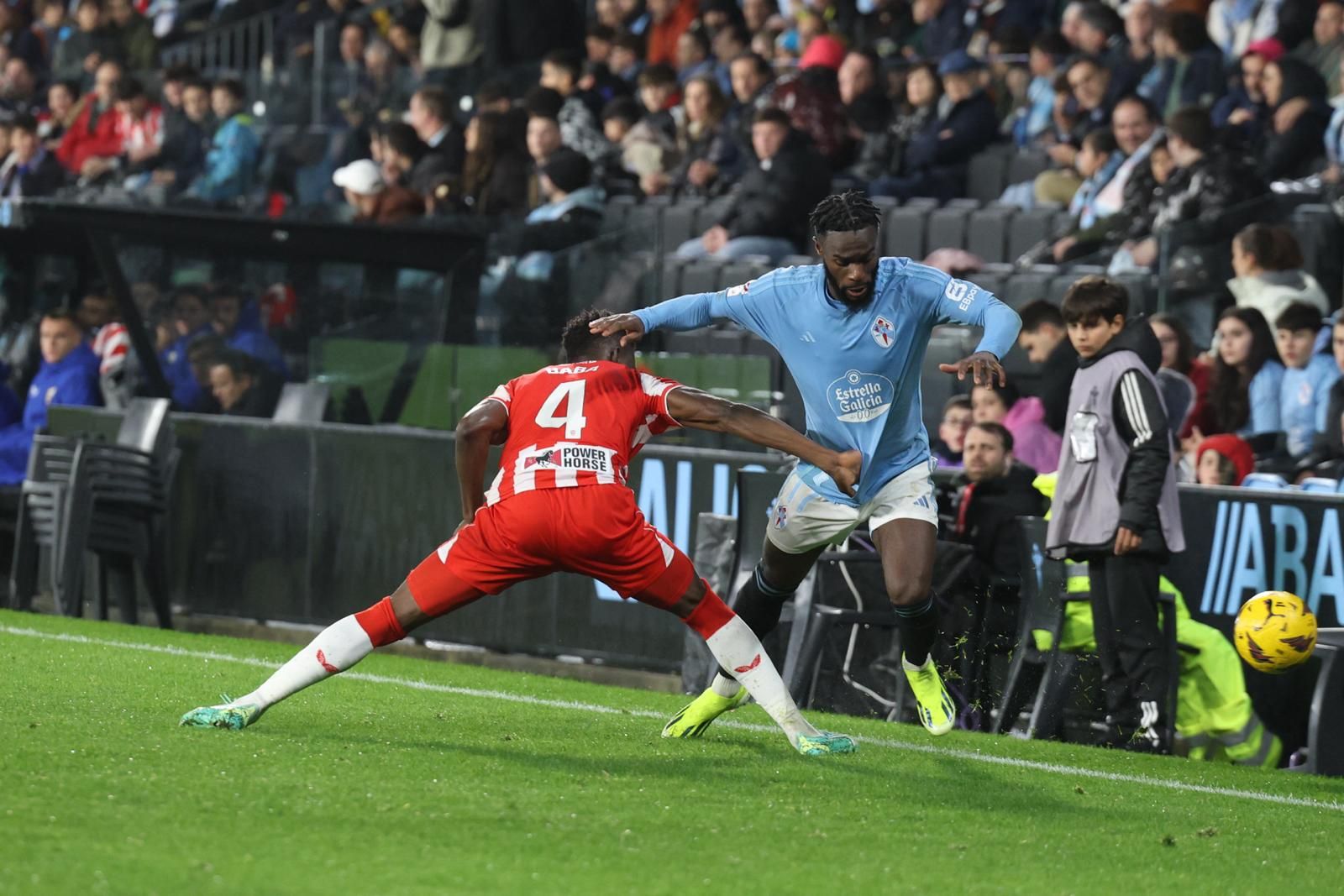 El Celta-Almería, en imágenes