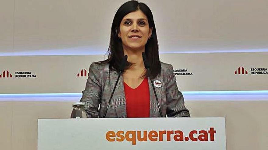 La portaveu dels republicans, Marta Vilalta