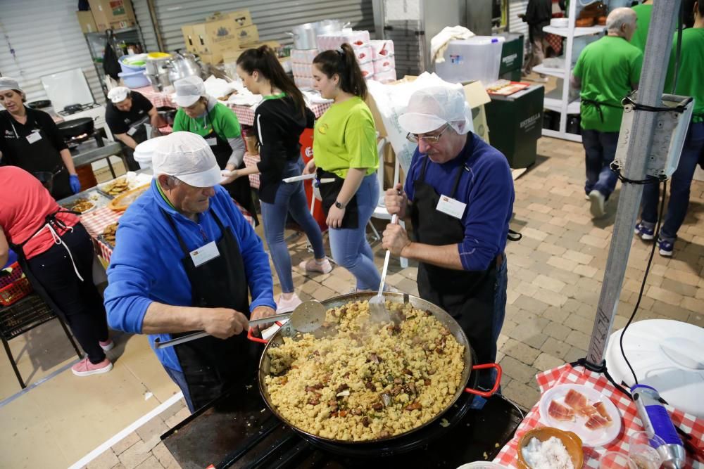 Ambiente en la apertura de las barracas en Murcia