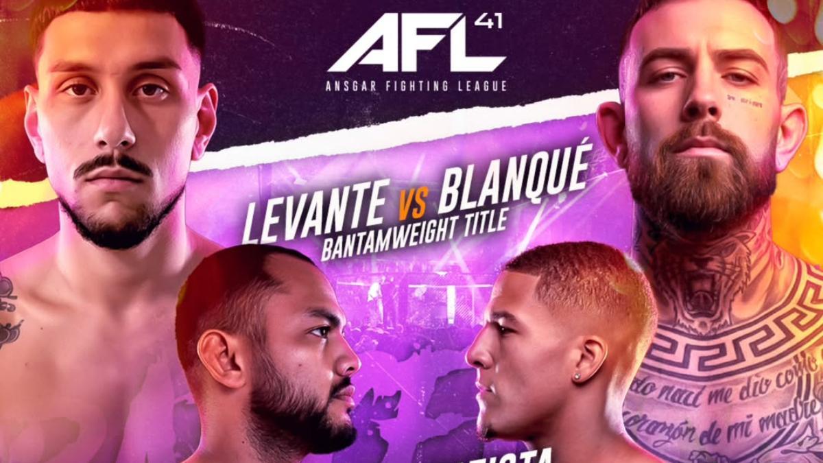 AFL 41 Barcelona: cuatro títulos en juego en el regreso de las MMA al Palau de la Vall d’Hebron