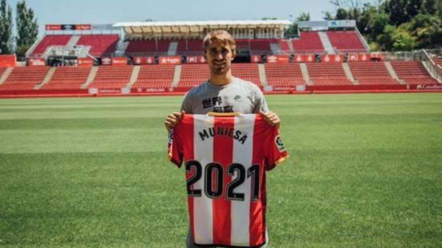Marc Muniesa es converteix en jugador del Girona fins al 30 de juny del 2021.