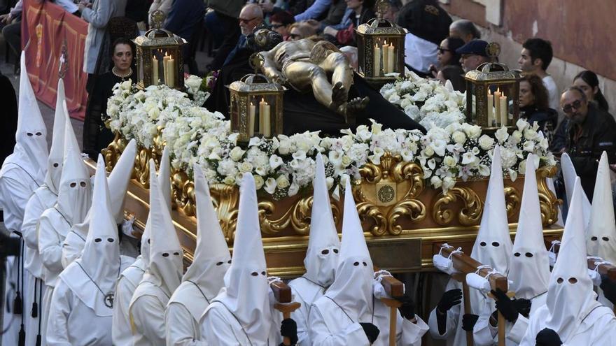 Horario y recorrido de las procesiones de Sábado Santo en Murcia