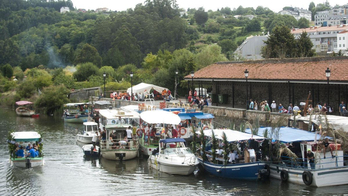 Nuevo chapuzón en la romería más tradicional de Betanzos