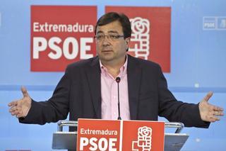 Fernández Vara, sobre la relación PSOE-PSC: "Fue bonito mientras duró"