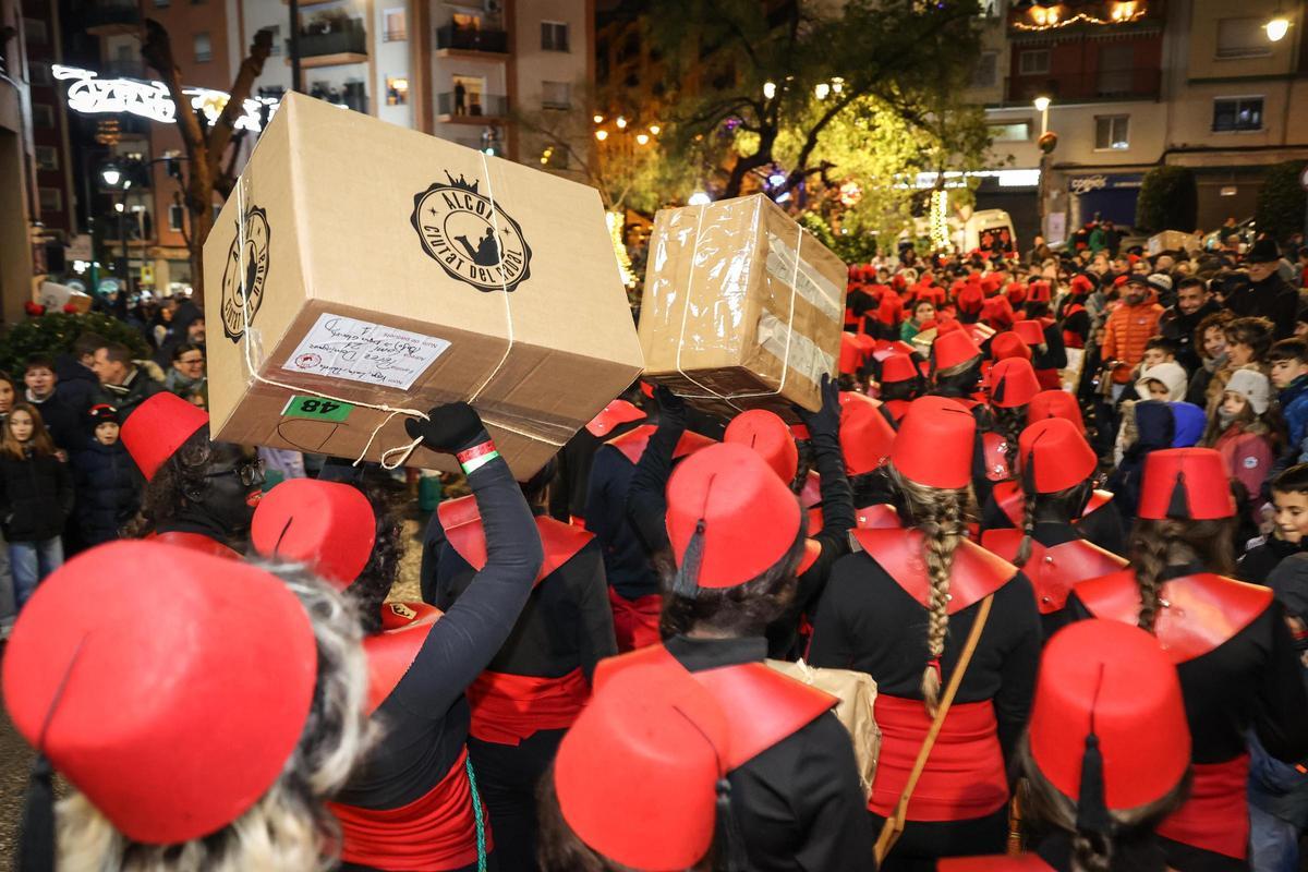 Las imágenes de la Cabalgata de Reyes magos de Alcoy