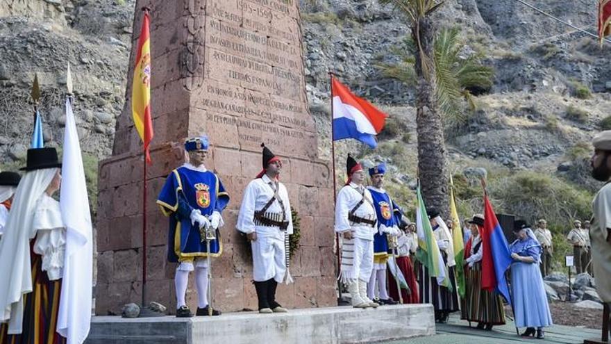 Acto conmemorativo de la Batalla del Batán contra los holandeses