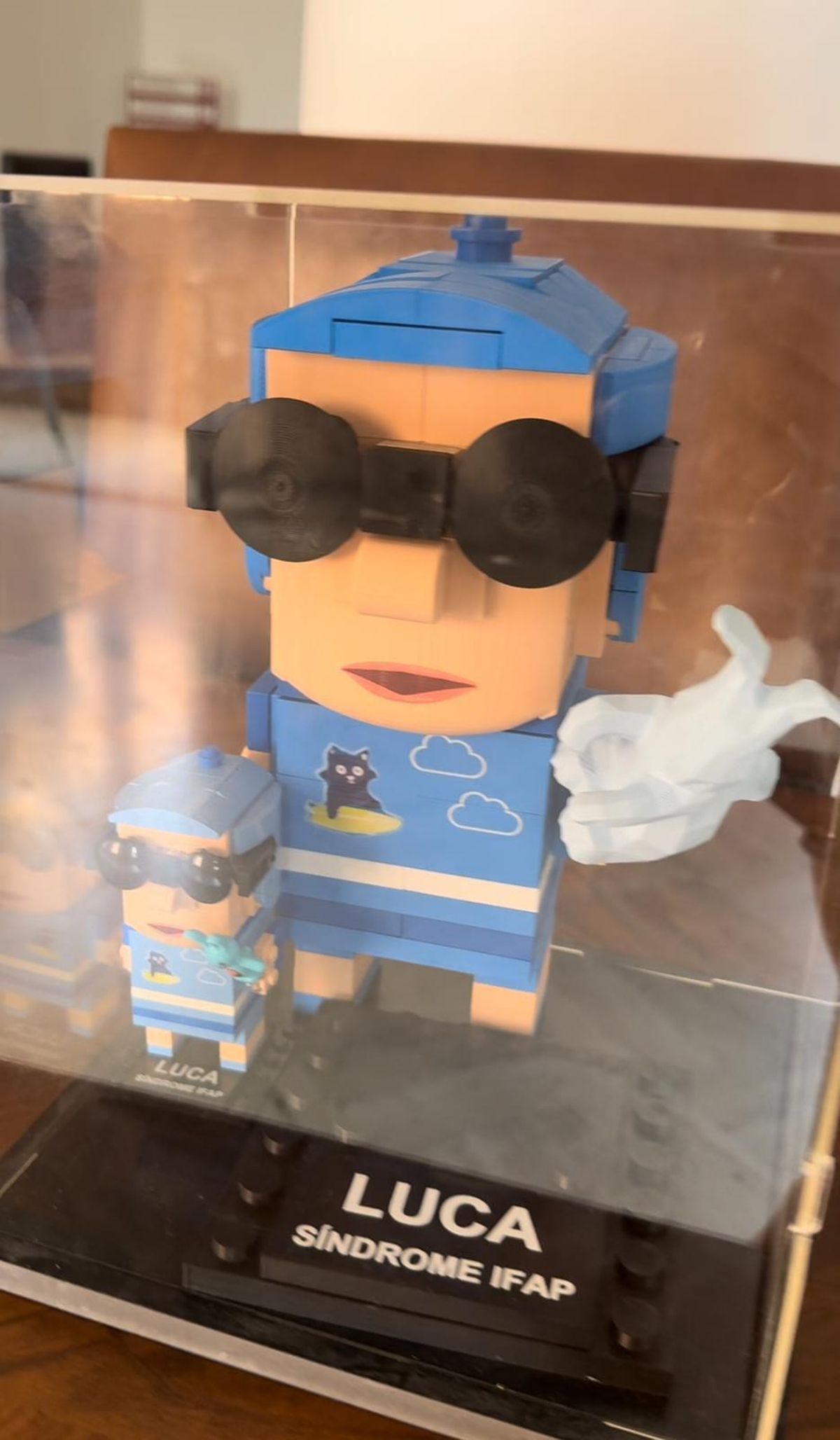 Luca ja té el seu Lego