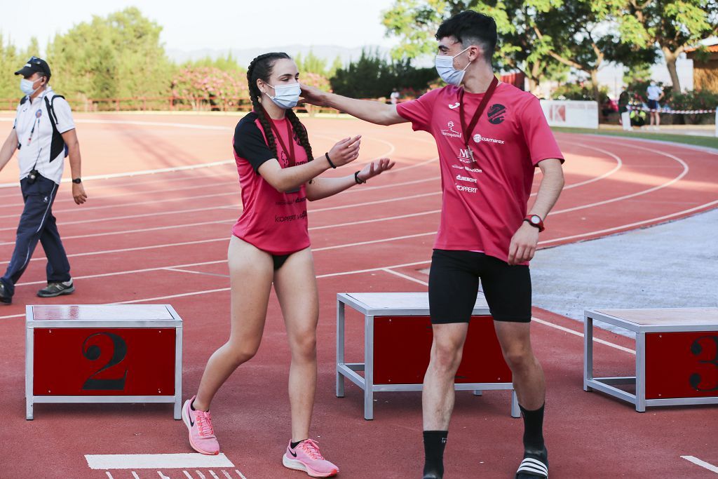 Campeonato regional de atletismo. Primera jornada