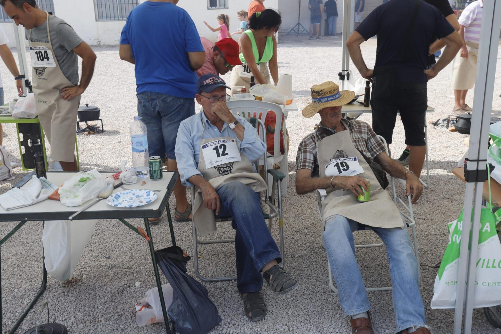 Día de fiesta en el 'Concurs d'allipebre' de Catarroja