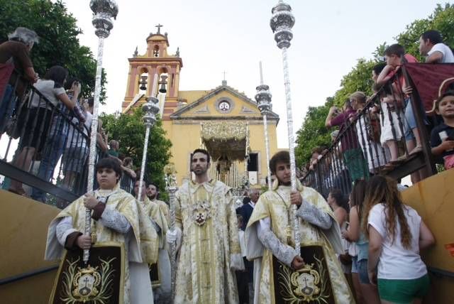 La Virgen del Carmen procesional por las calles de Córdoba