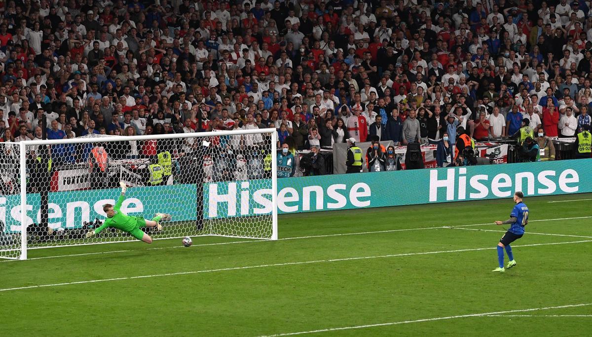 Así fue la tanda de penaltis en la que Italia conquistó la Eurocopa