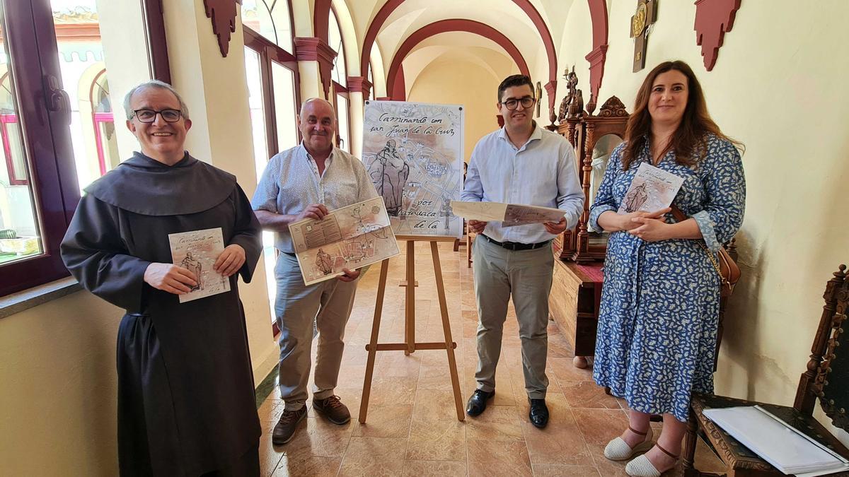 Presentación de la guía en el convento de los carmelitas de Caravaca