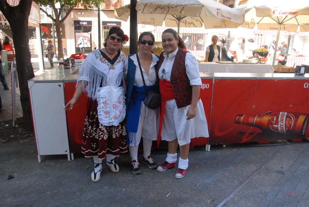 Ambiente y Photocall en la Plaza de las Flores