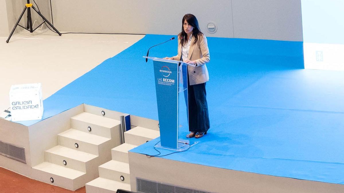 La conselleira de Vivenda, María Martínez Allegue.