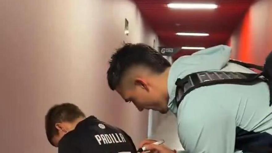 Peru, el niño que representó al athleticzale, invitado por el Athletic a San Mamés