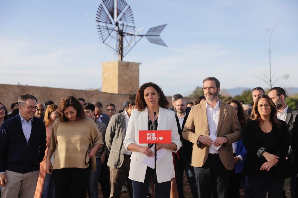 FOTOS/ El PSOE presenta sus listas al Parlament balear, al Consell de Mallorca y al Ayuntamiento de Palma