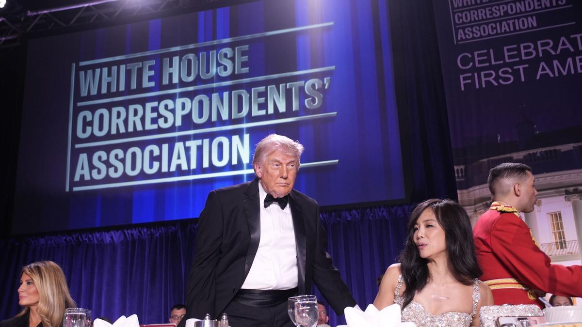 Trump es evacuado ileso de la cena de corresponsales de la Casa Blanca tras un intento de atentado