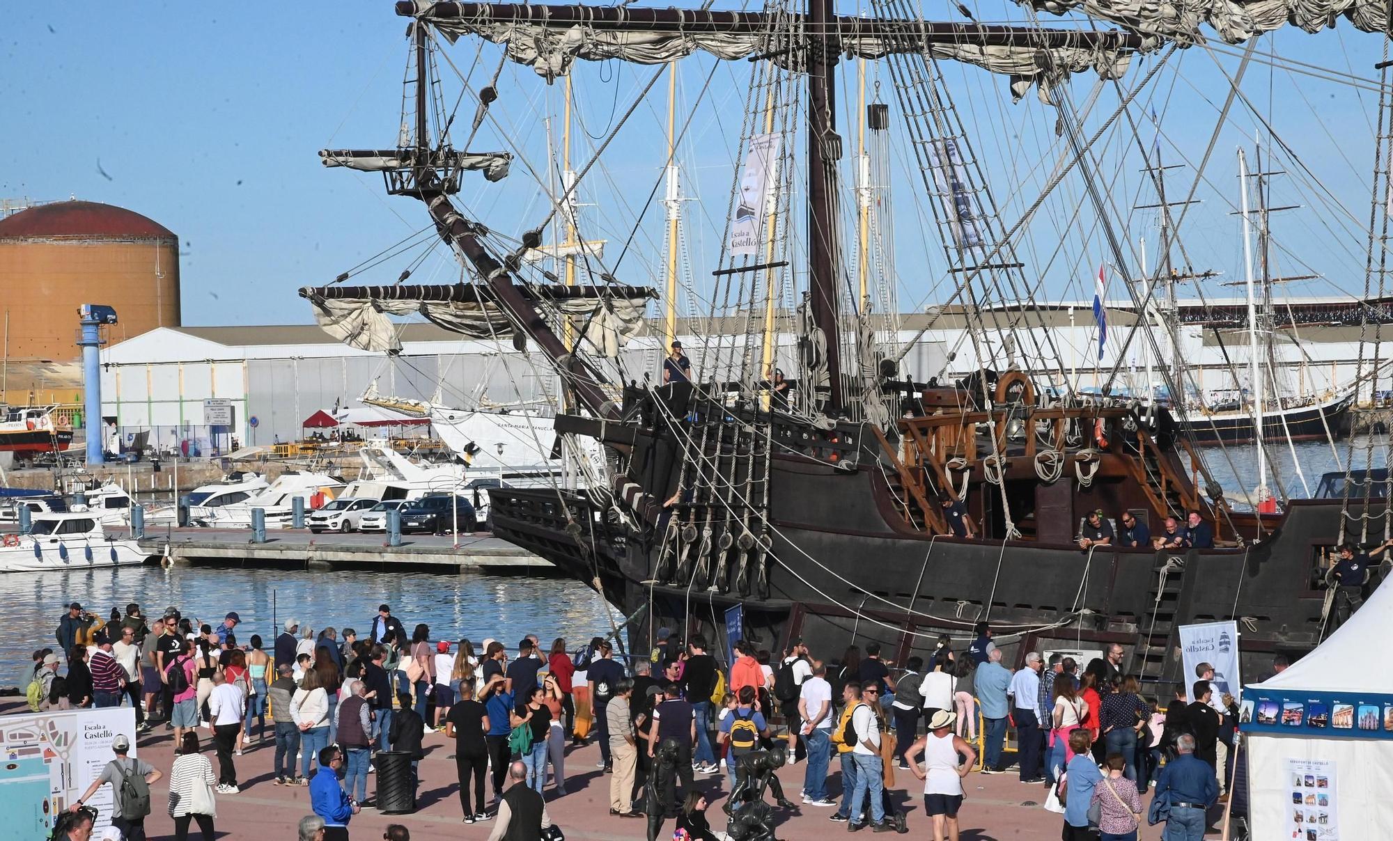 Los barcos de Escala a Castelló llegan al Grau